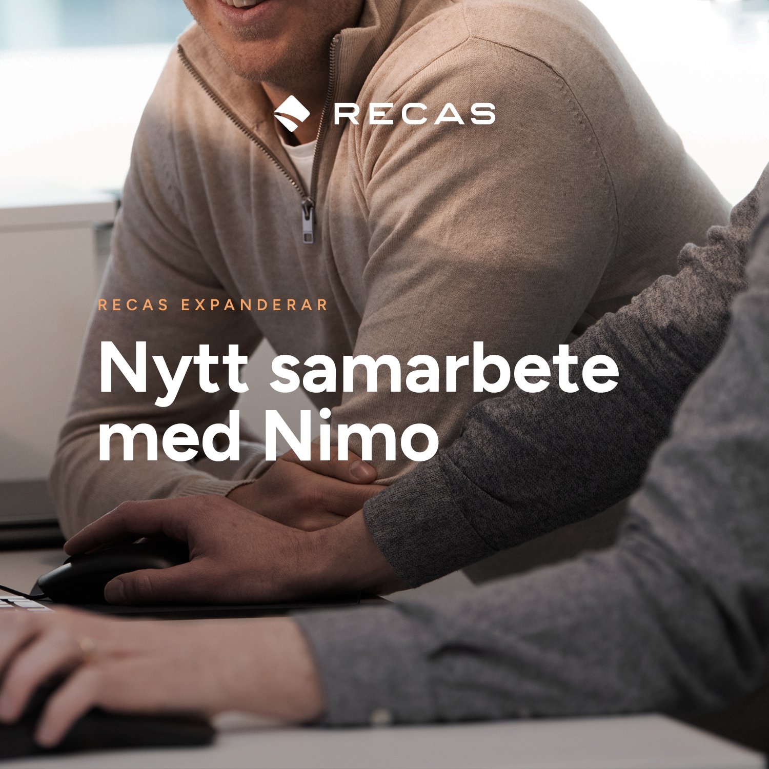 Recas på instagram ny kund Nimoverken